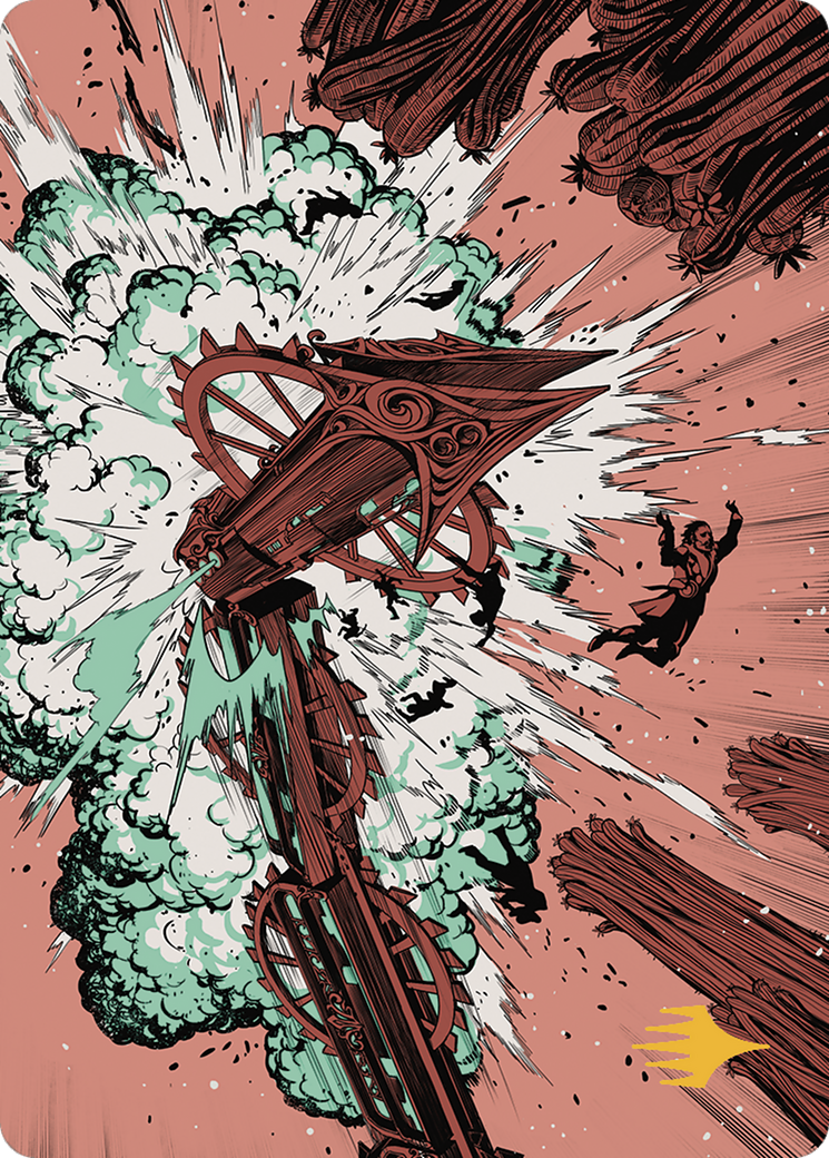 Decimate // Decimate (AOTJ-044) - Outlaws of Thunder Junction Art Series (Borderless) Foil