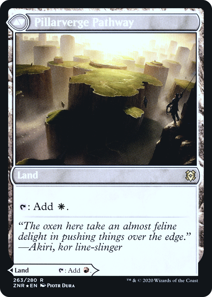 Needleverge Pathway (PRE-263) - Zendikar Rising Promos Foil