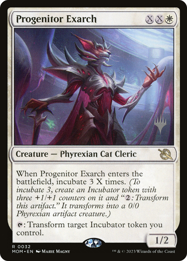 Progenitor Exarch (PPMOM-032) - March of the Machine Promos Foil