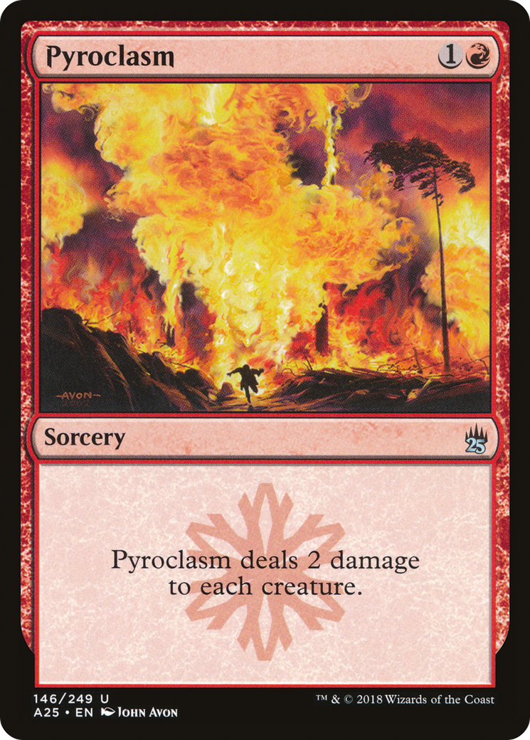 Pyroclasm (A25-146) - Masters 25 Foil