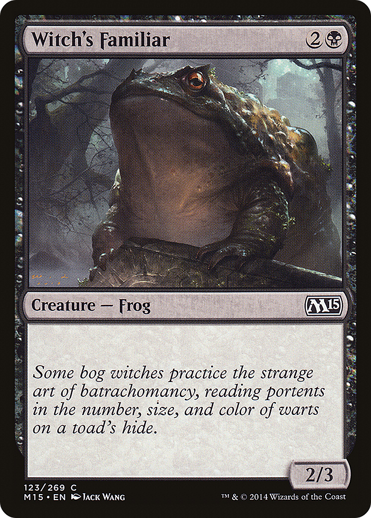 Witch's Familiar (M15-123) - Magic 2015 Foil