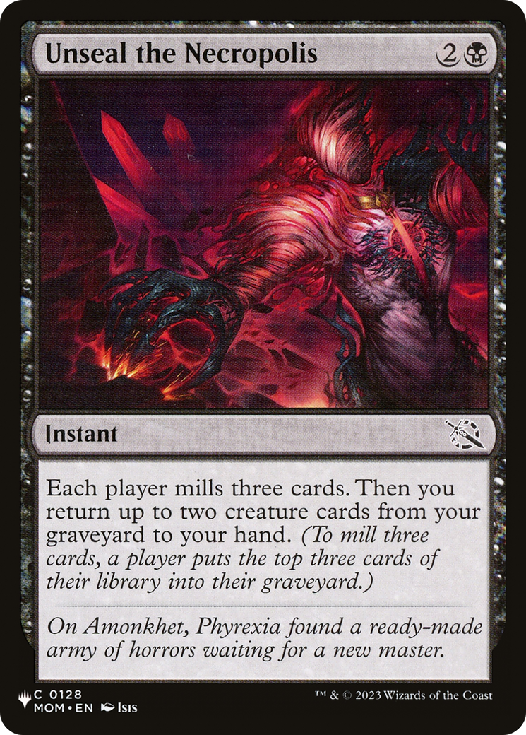 Unseal the Necropolis (LIST-0128) - The List