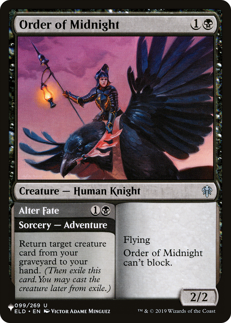 Order of Midnight (LIST-099/269) - The List