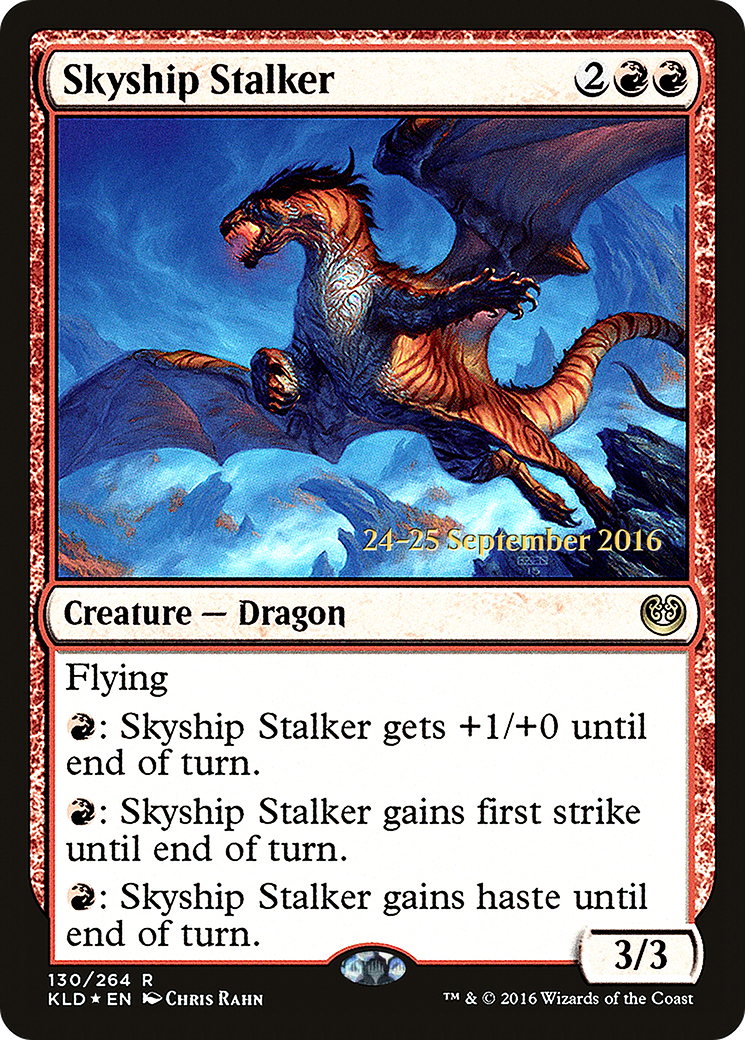 Skyship Stalker (PRE-130) - Kaladesh Promos Foil