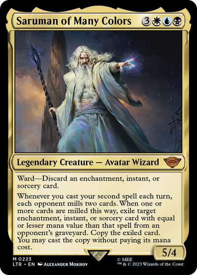 Saruman of Many Colors (LTR-223) - The Lord of the Rings: Tales of Middle-earth