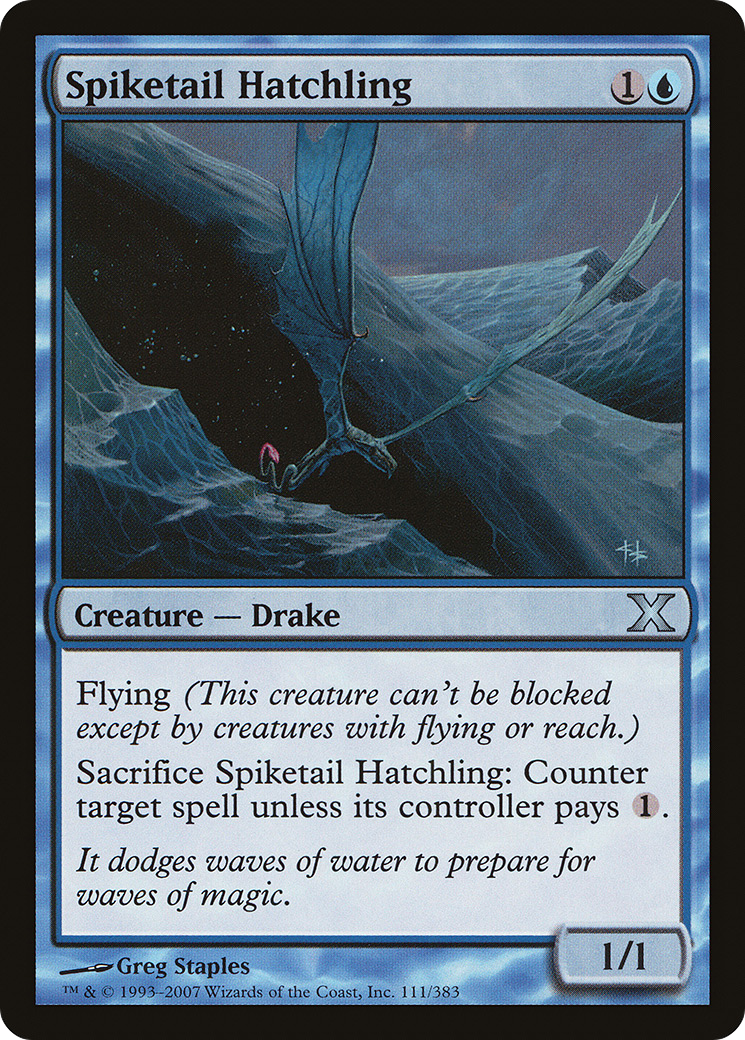 Spiketail Hatchling (10E-111) - Tenth Edition