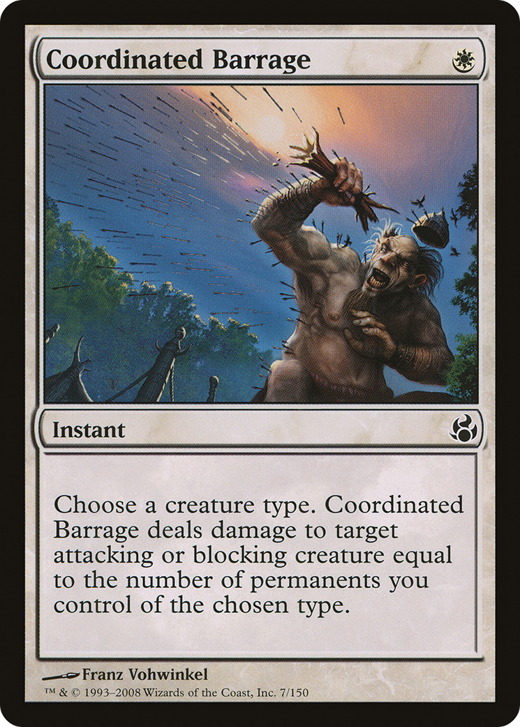 Coordinated Barrage (MOR-007) - Morningtide Foil