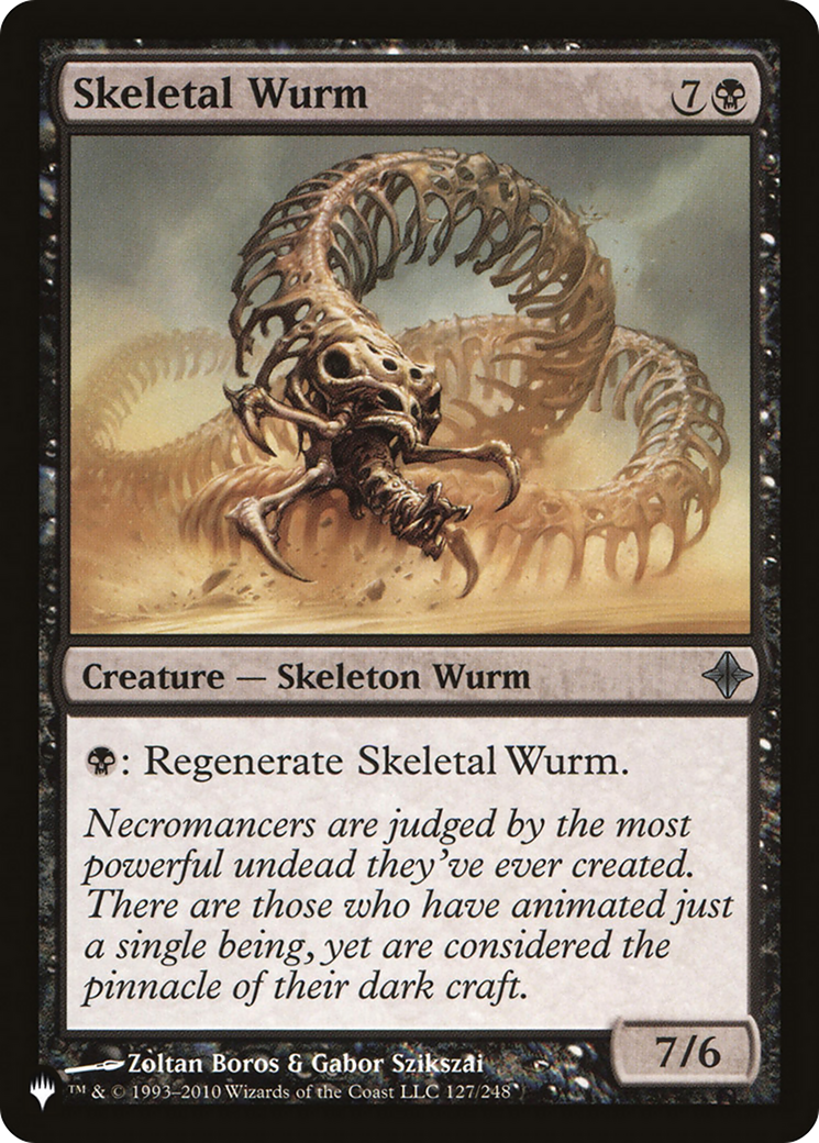Skeletal Wurm (LIST-127/248) - The List