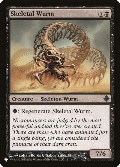 Skeletal Wurm (LIST-127/248) - The List