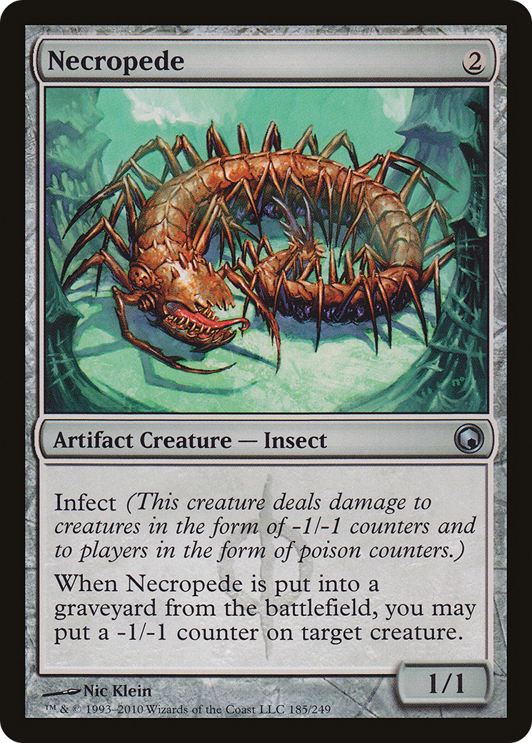 Necropede (SOM-185) - Scars of Mirrodin