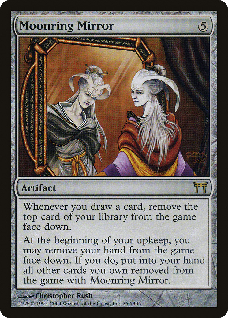 Moonring Mirror (CHK-262) - Champions of Kamigawa Foil