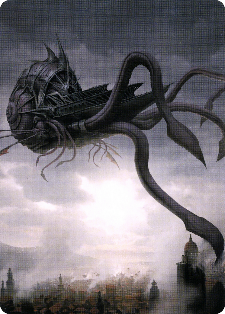 Nautiloid Ship // Nautiloid Ship (ACLB-080) - Battle for Baldur's Gate Art Series (Borderless)