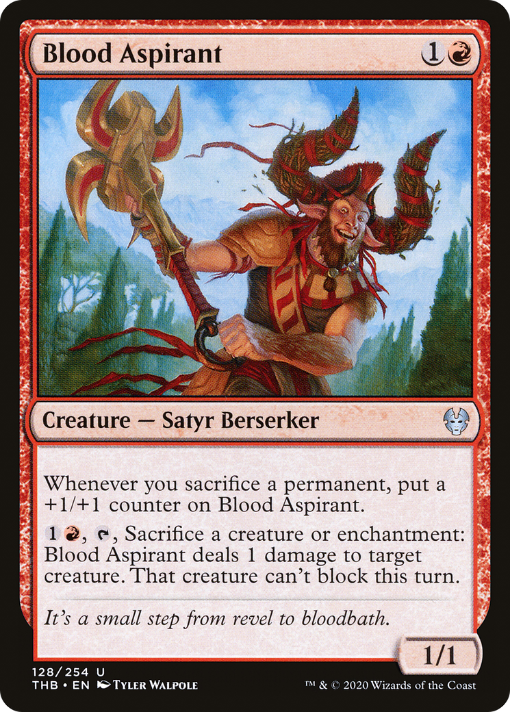 Blood Aspirant (THB-128) - Theros Beyond Death Foil