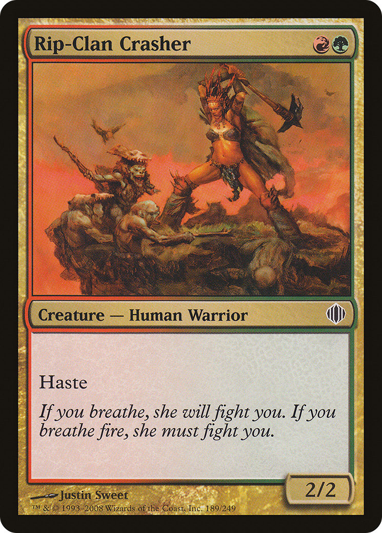 Rip-Clan Crasher (ALA-189) - Shards of Alara Foil