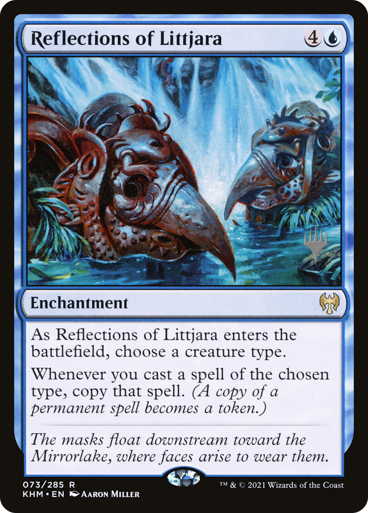 Reflections of Littjara (PPKHM-073) - Kaldheim Promos Foil