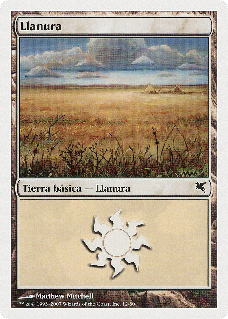 Plains (Spanish) - "Llanura" (J12) (PSAL-J12) - Salvat 2005
