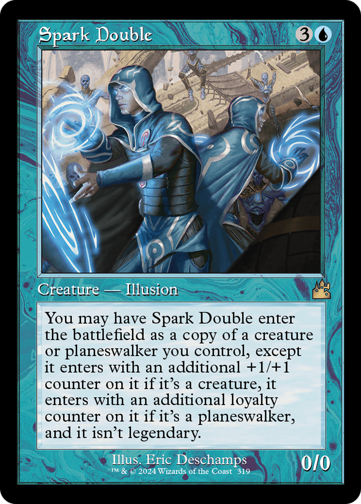 Spark Double (Retro Frame) (RVR-319) - Ravnica Remastered