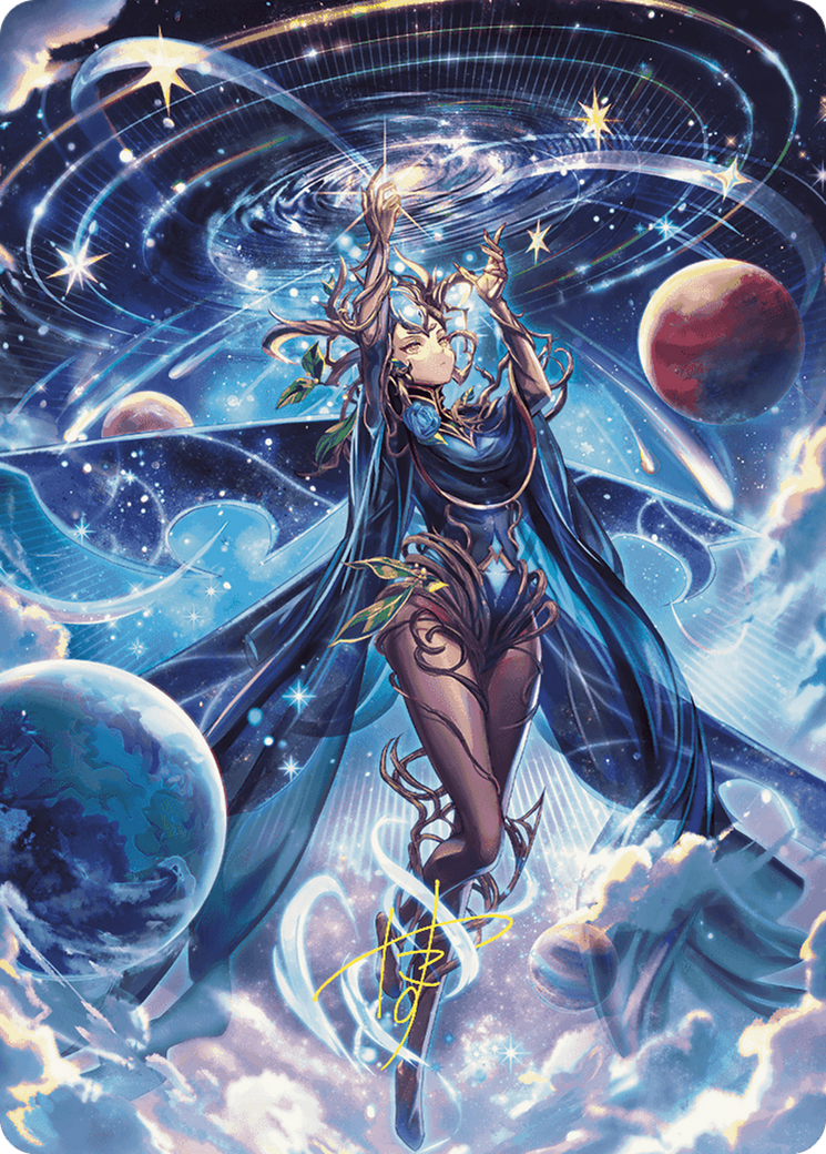 Omniscience // Omniscience (AWOE-078) - Wilds of Eldraine Art Series (Borderless)