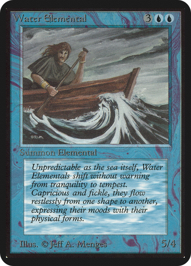 Water Elemental (LEA-) - Limited Edition Alpha