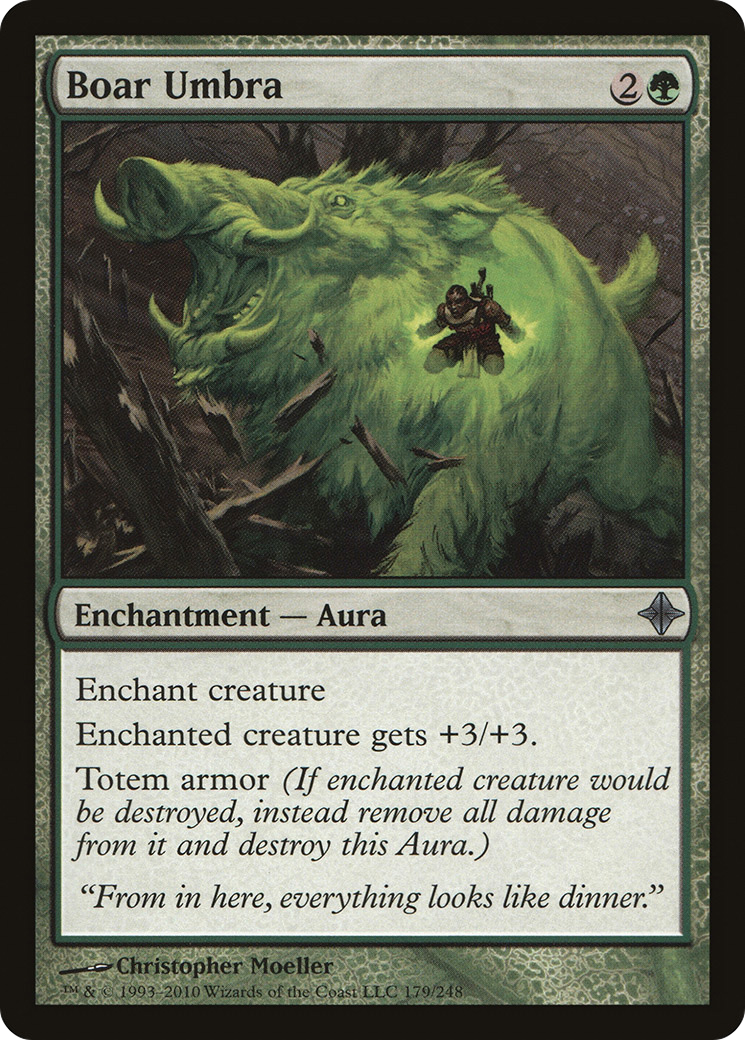 Boar Umbra (ROE-179) - Rise of the Eldrazi Foil
