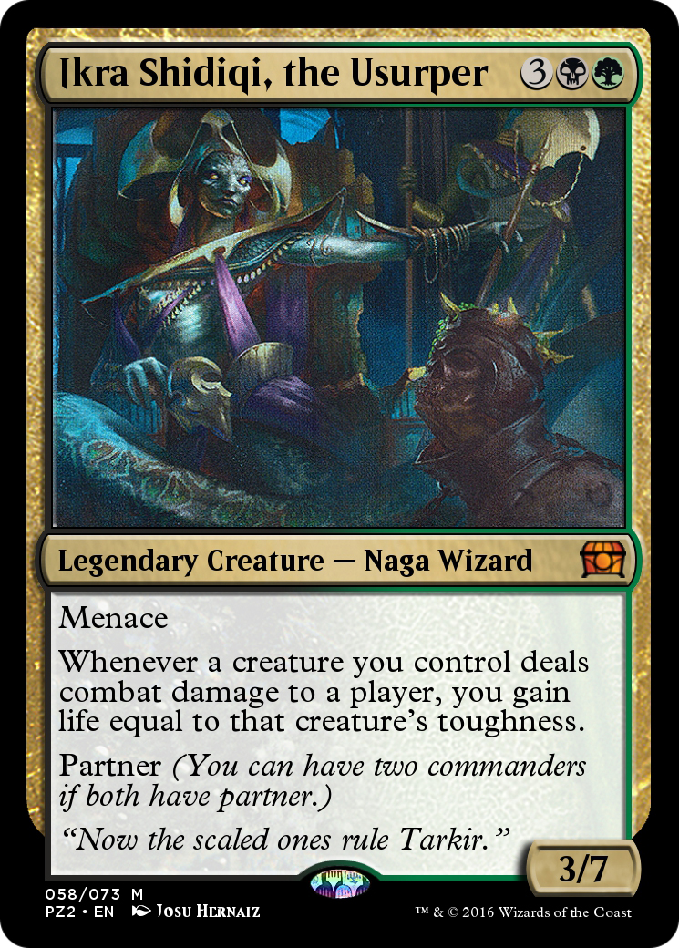 Ikra Shidiqi, the Usurper (PZ2-058) - Treasure Chest