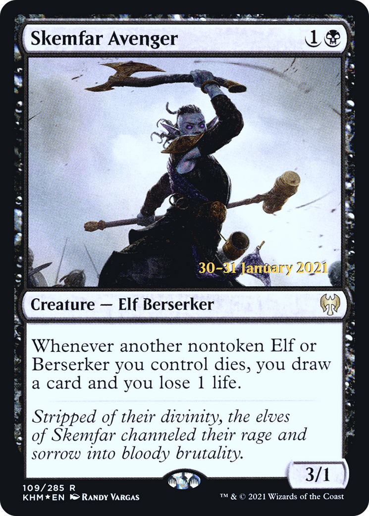 Skemfar Avenger (PRE-109) - Kaldheim Promos Foil