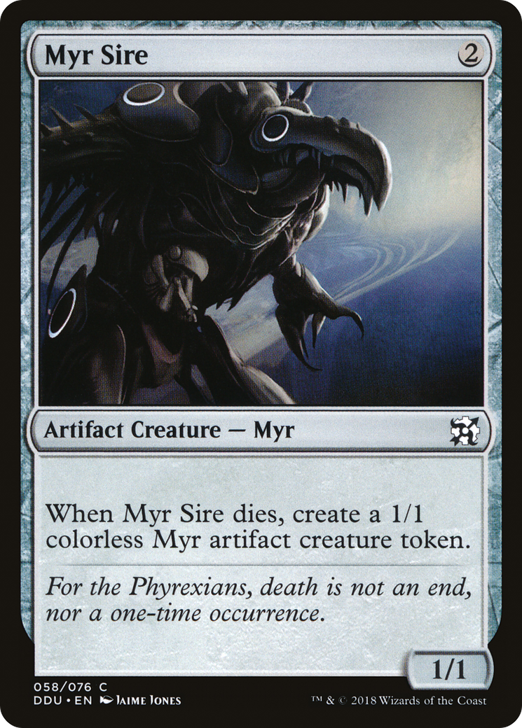 Myr Sire (DDU-058) - Duel Decks: Elves vs. Inventors
