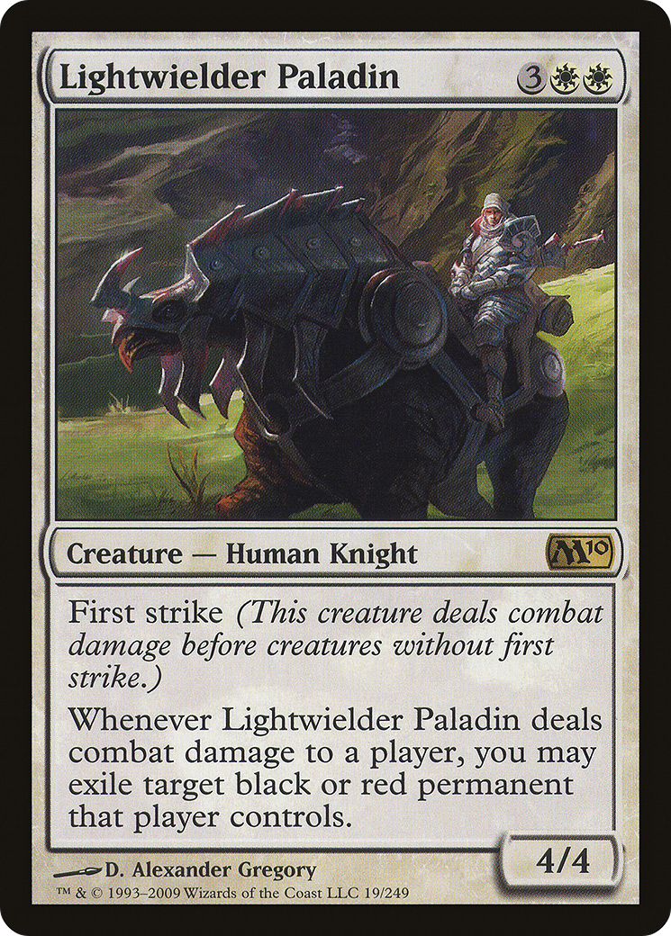Lightwielder Paladin (M10-019) - Magic 2010
