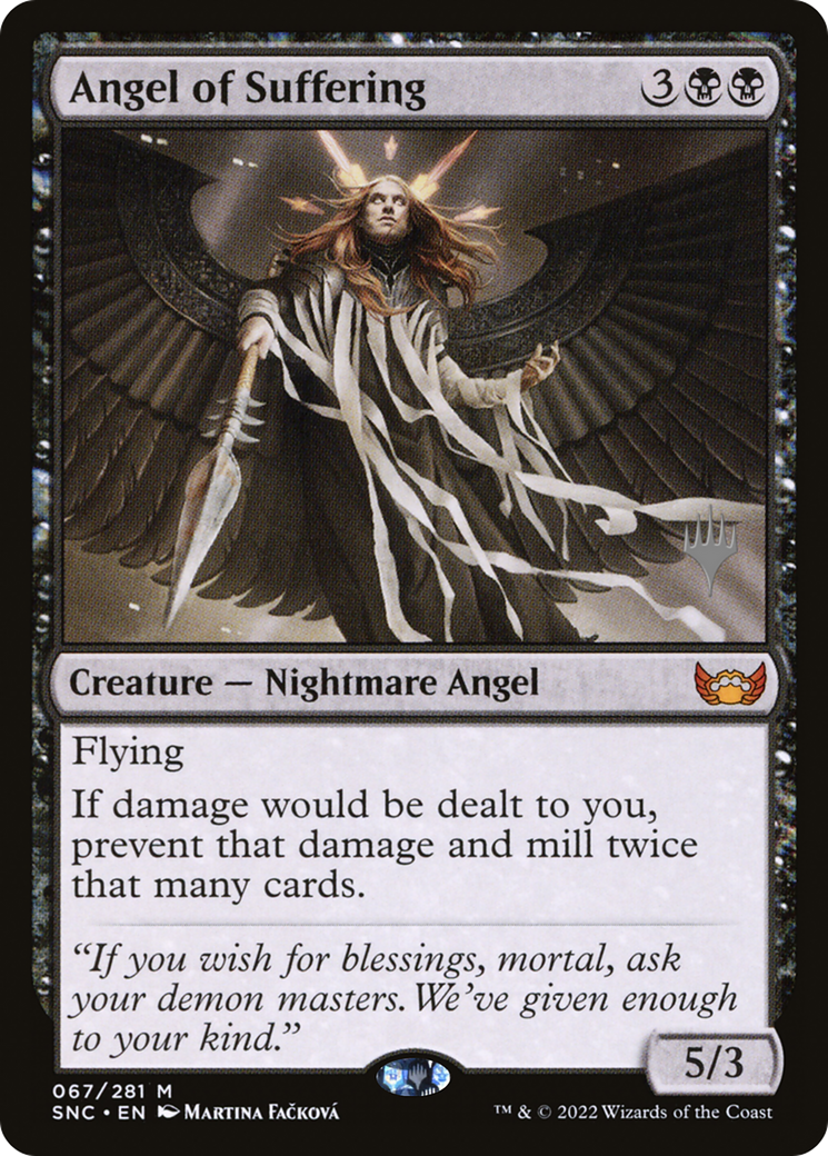 Angel of Suffering (PPSNC-067) - Streets of New Capenna Promos Foil