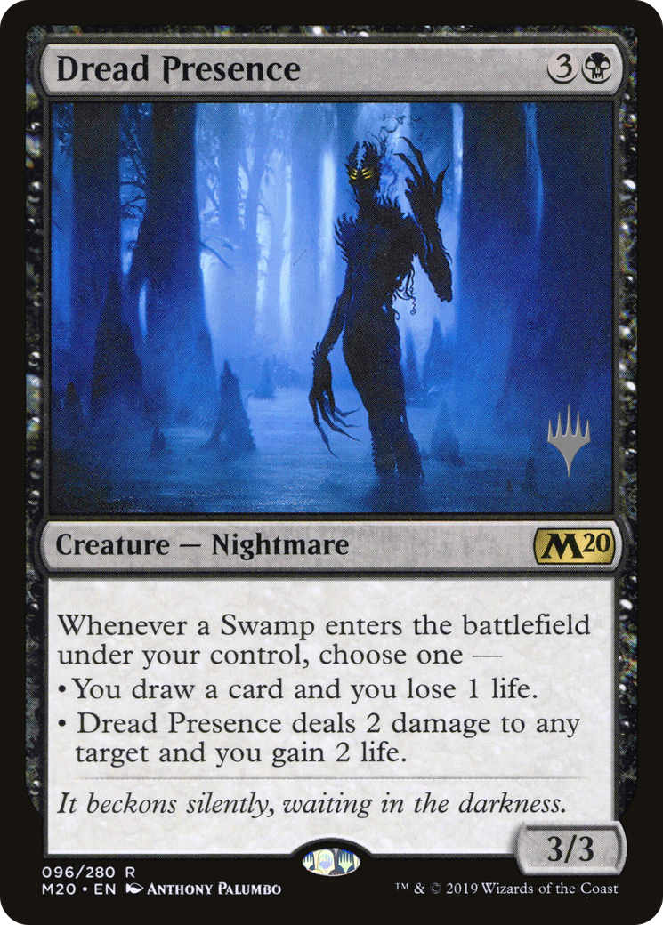 Dread Presence (PPM20-096) - Core Set 2020 Promos Foil