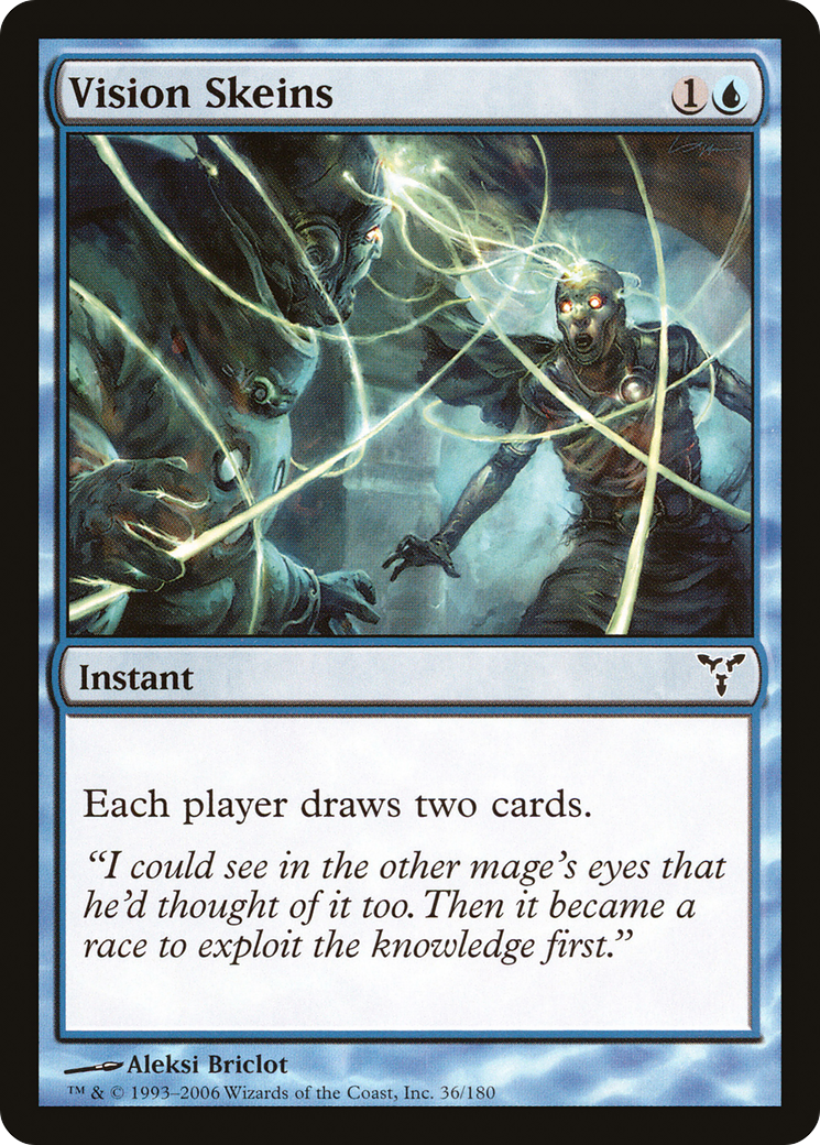 Vision Skeins (DIS-036) - Dissension Foil