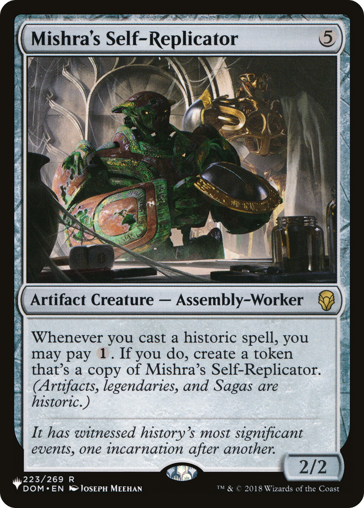 Mishra's Self-Replicator (LIST-223/269) - The List