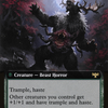 Ulvenwald Oddity (Extended Art) (VOW-394) - Innistrad: Crimson Vow: (Extended Art, Double Faced Transform) Foil