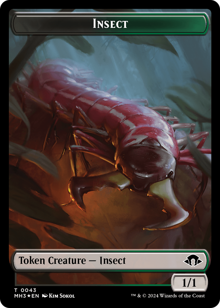 Insect (TMH3-043) - Modern Horizons 3 Tokens Foil