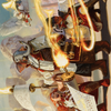 Lorehold Command // Lorehold Command (ASTX-031) - Strixhaven Art Series (Borderless) Foil