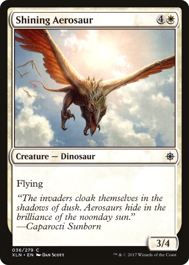 Shining Aerosaur (XLN-036) - Ixalan