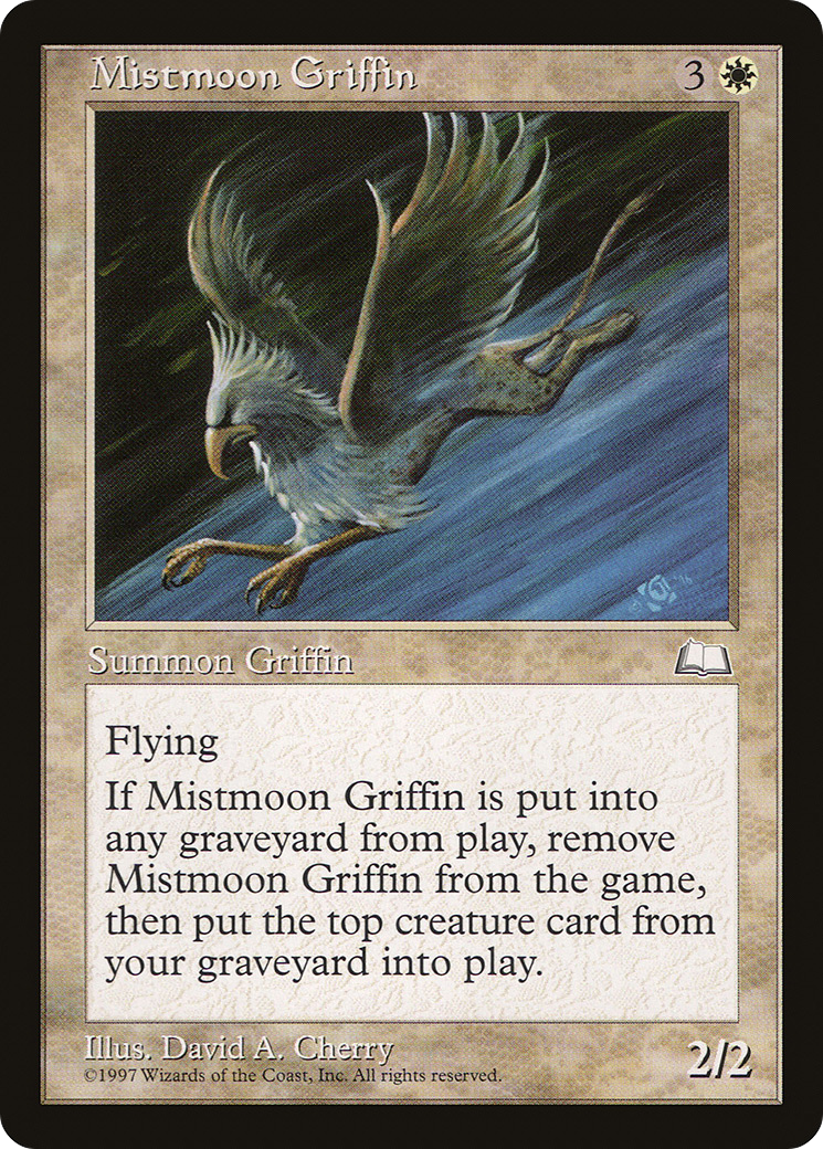 Mistmoon Griffin (WTH-) - Weatherlight