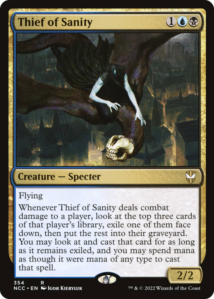 Thief of Sanity [Streets of New Capenna Commander]