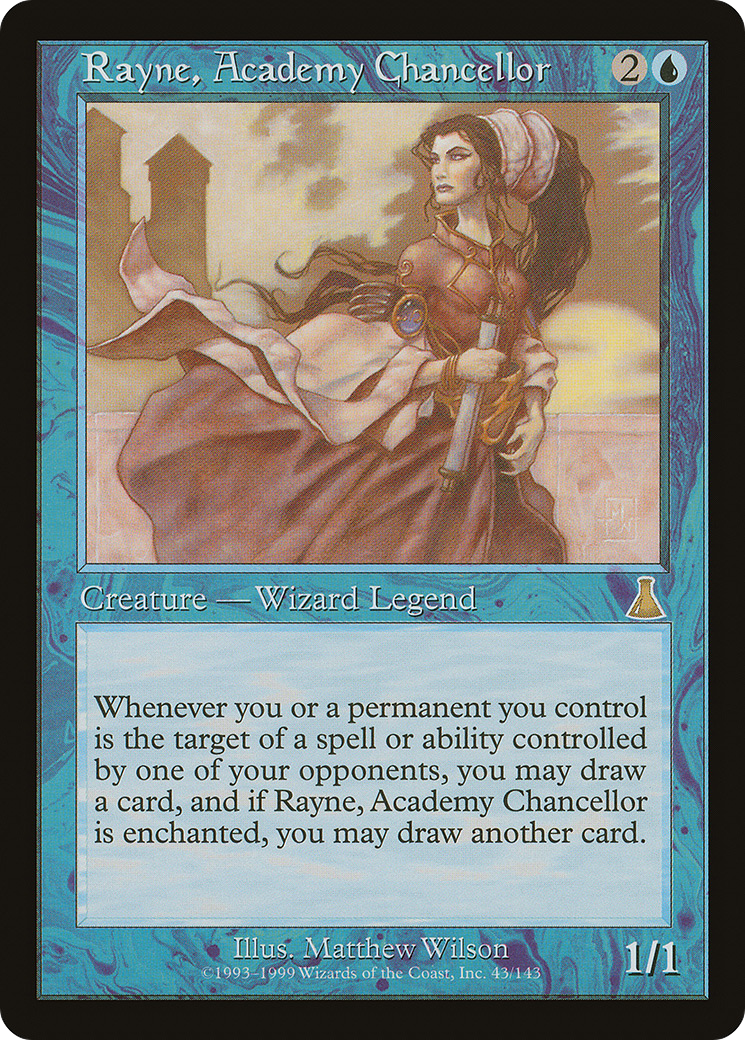 Rayne, Academy Chancellor (UDS-043) - Urza's Destiny Foil