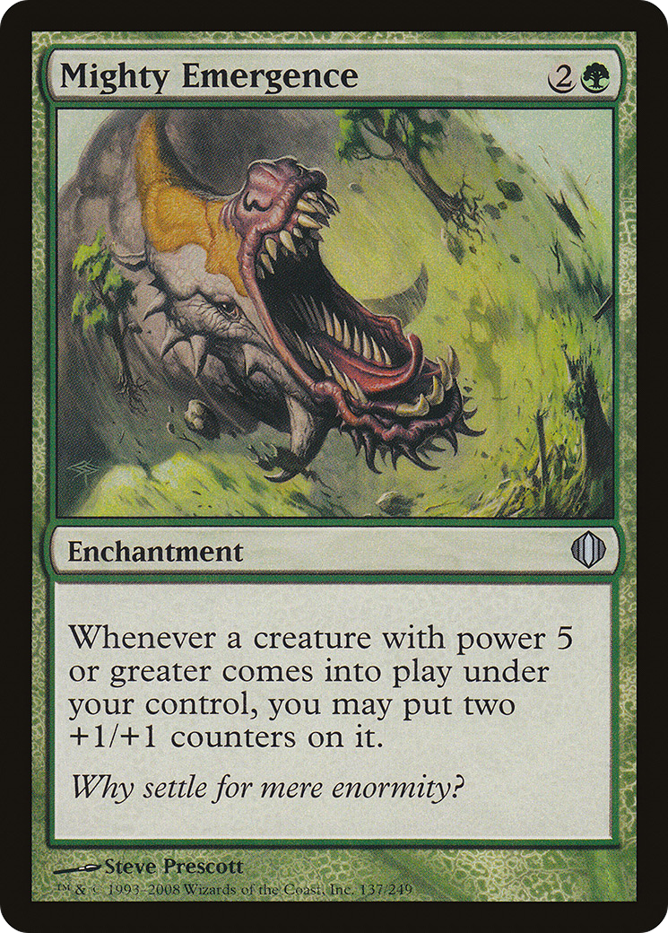 Mighty Emergence (ALA-137) - Shards of Alara