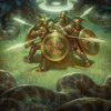 Anthem of Champions // Anthem of Champions (AFDN-047) - Foundations Art Series (Borderless) Foil