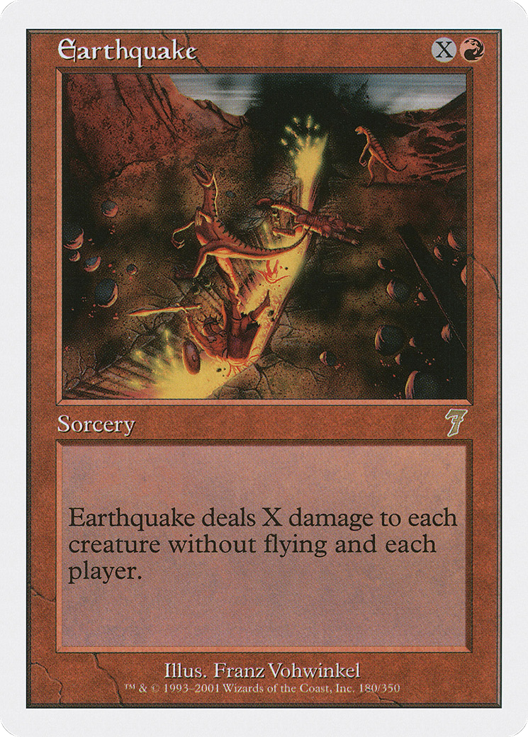 Earthquake (7ED-180) - 7th Edition