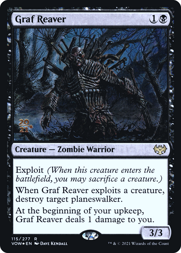 Graf Reaver (PRE-115) - Innistrad: Crimson Vow Promos Foil