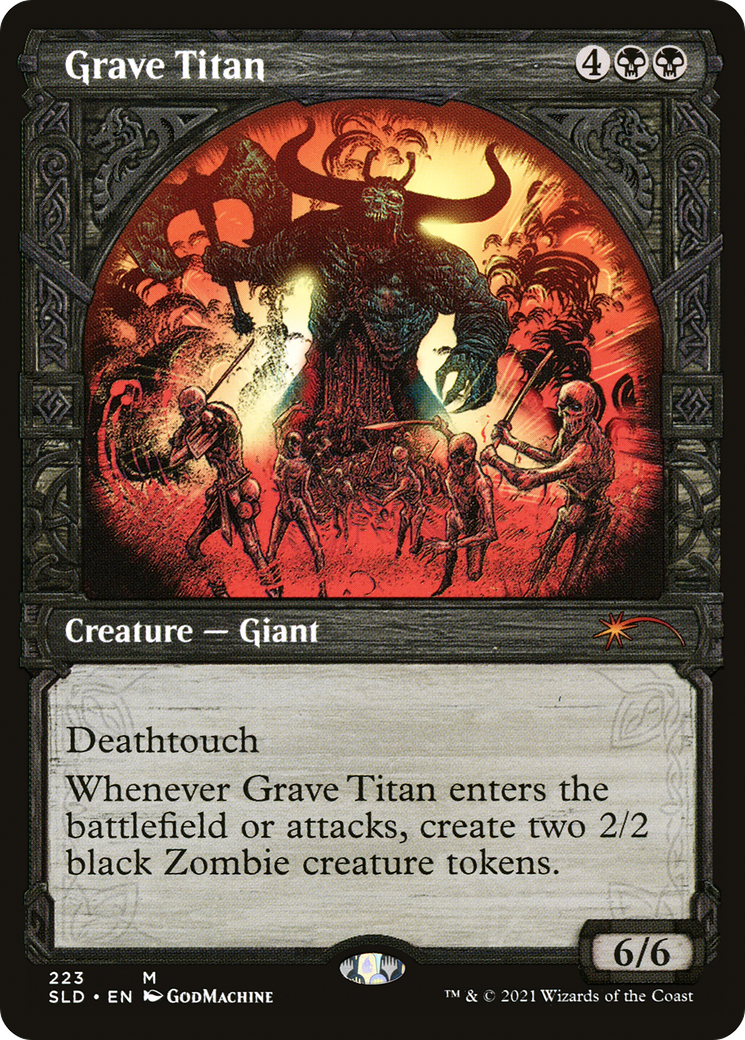 Grave Titan (SLD-223) - Secret Lair Drop: (Showcase)