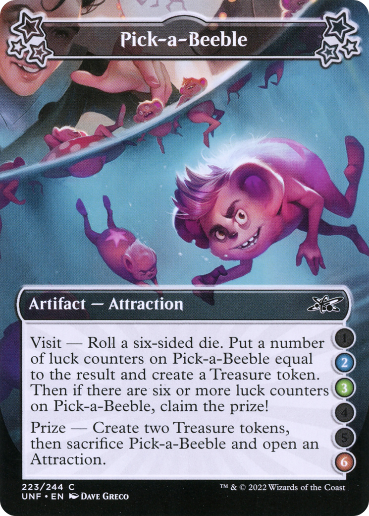 Pick-a-Beeble (2-3-6) (UNF-223) - Unfinity