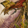 Hired Claw // Hired Claw (ABLB-039) - Bloomburrow Art Series (Borderless) Foil
