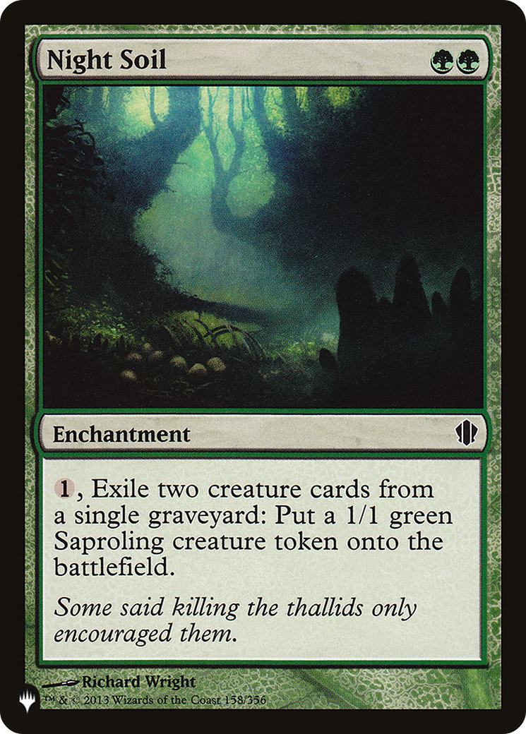 Night Soil (LIST-158/356) - The List