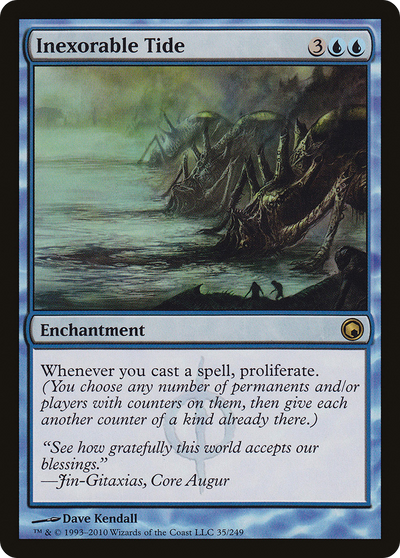Inexorable Tide (SOM-035) - Scars of Mirrodin