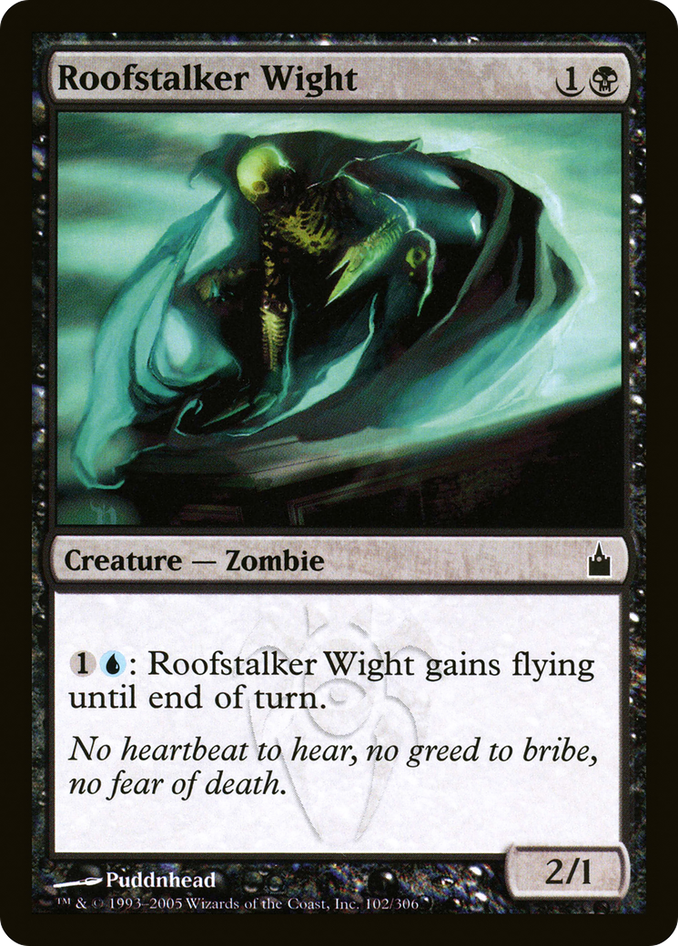 Roofstalker Wight (RAV-102) - Ravnica: City of Guilds Foil