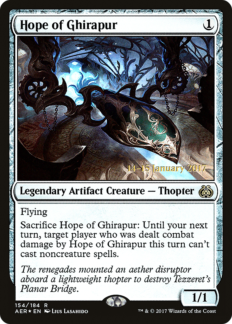 Hope of Ghirapur (PRE-154) - Aether Revolt Promos Foil